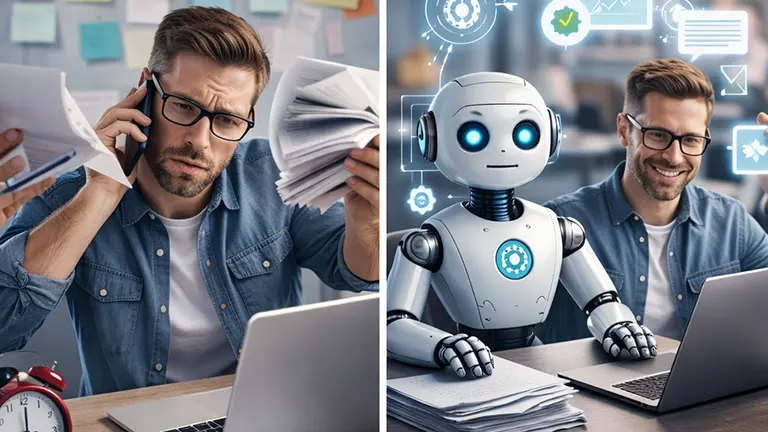Website Prozesse automatisieren – Dashboard mit vernetzten Workflow-Automatisierungen