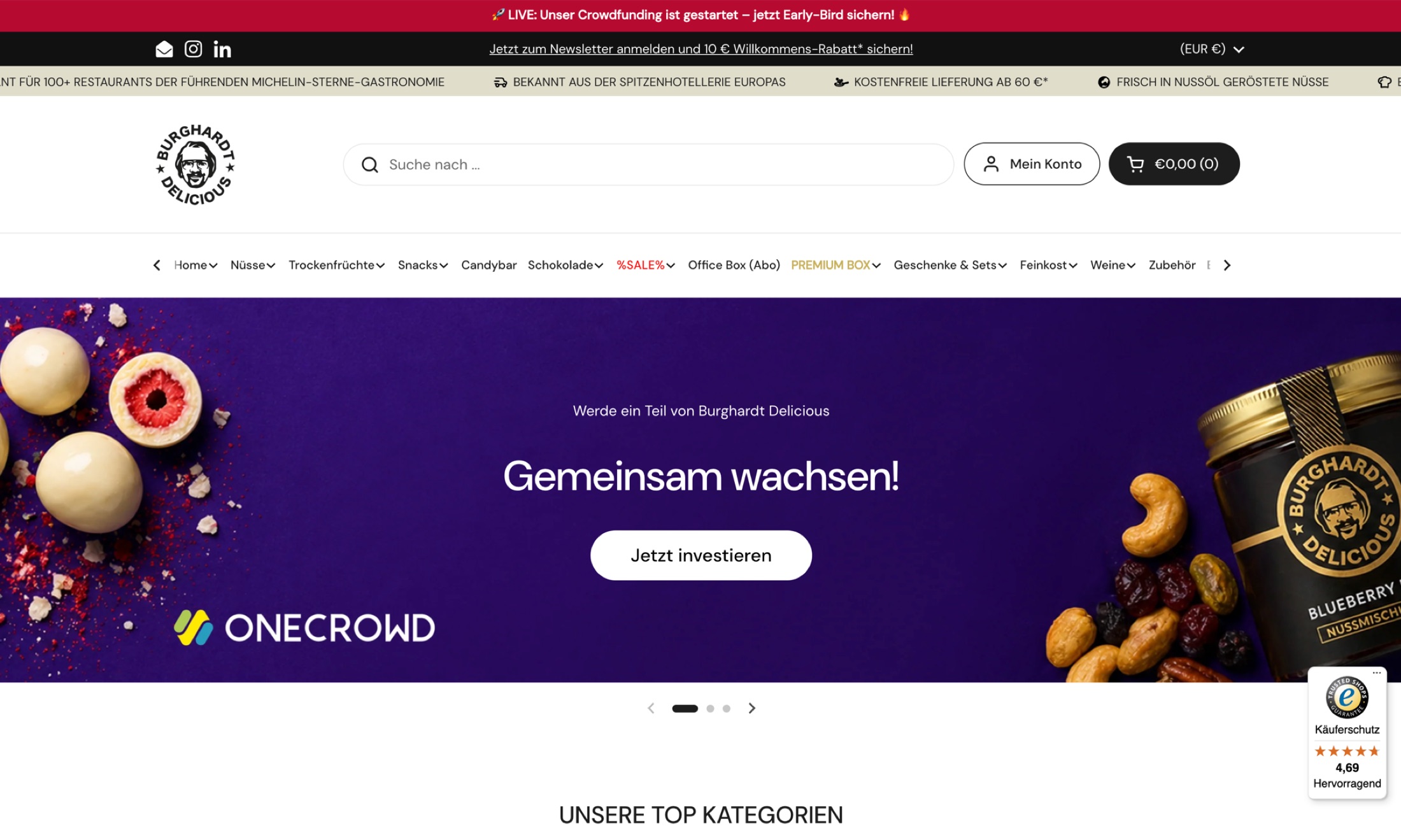 Burghardt Delicious – Shopify-Shop von inventivo