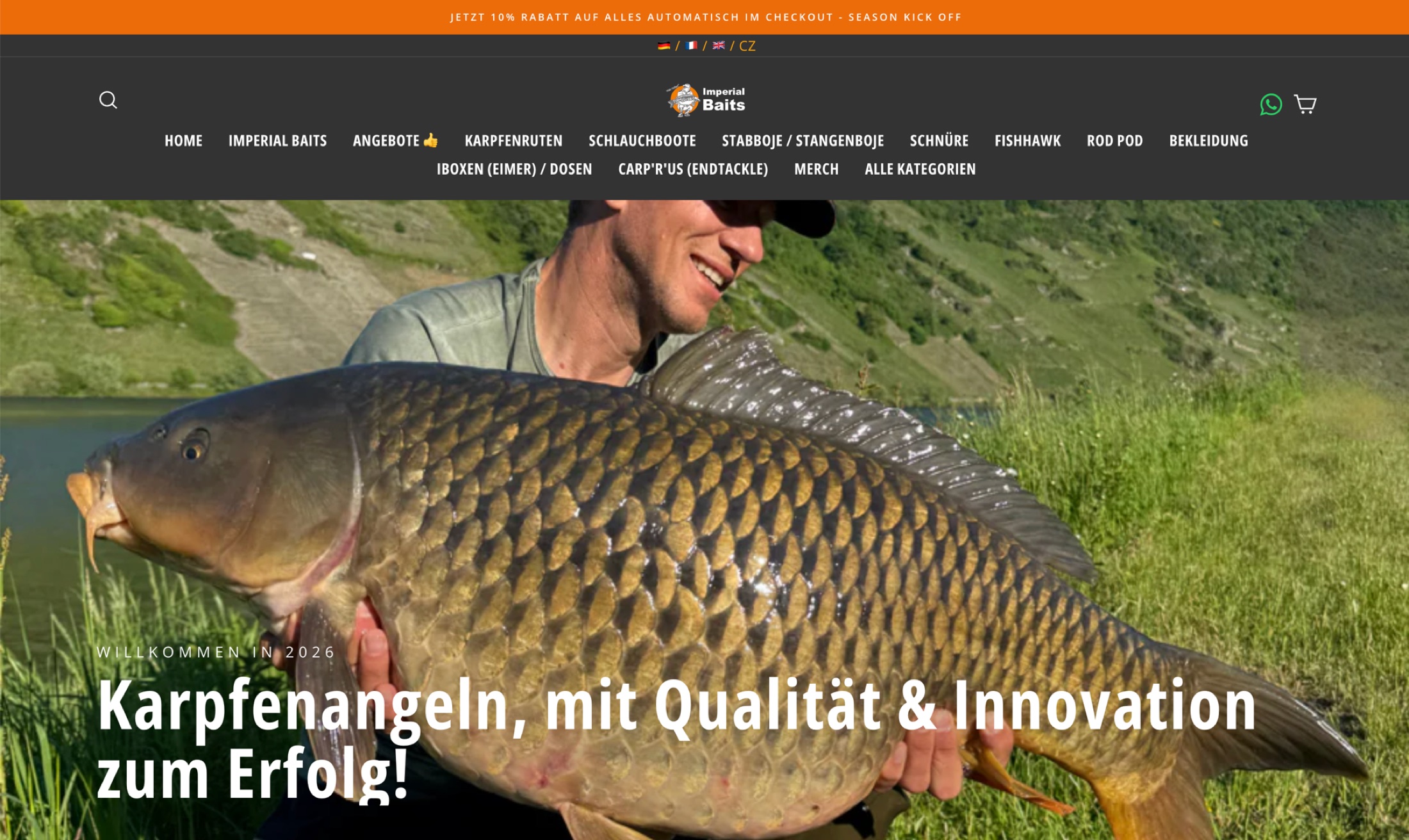 Imperial Fishing Max Nollert – Shopify-Shop von inventivo
