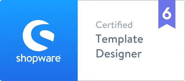Shopware 6 zertifizierter Template Designer