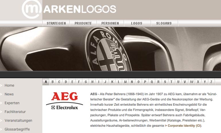 Marken Logos bei markenlexikon.com
