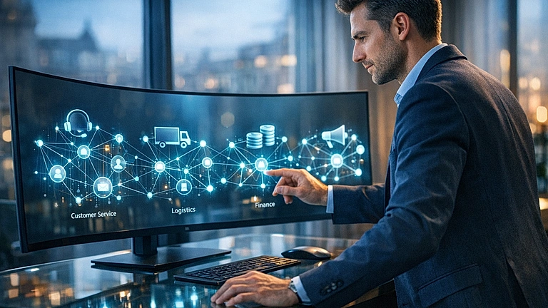 KI Agenten Unternehmen 2026 – autonome KI-Systeme im modernen Büro