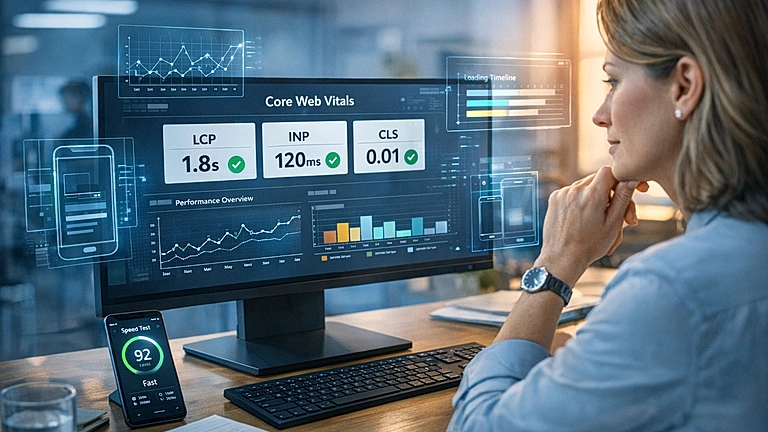 Website Ladezeit optimieren – https://inventivo.de