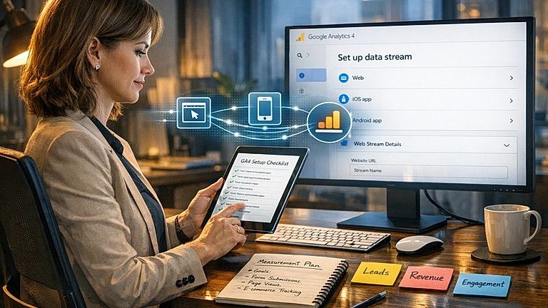 Google Analytics 4 Einrichten – https://inventivo.de