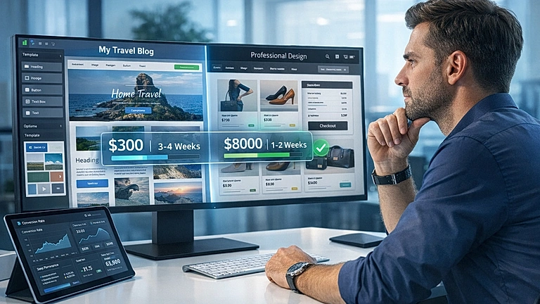 Online Shop erstellen lassen oder selbst – Entscheidungshilfe mit Kostenvergleich