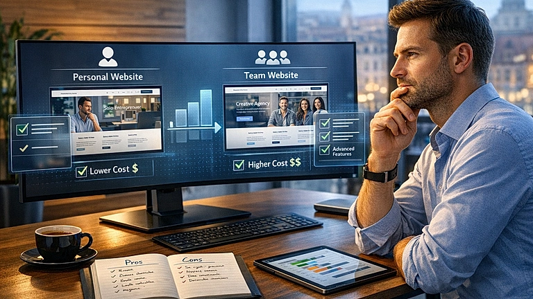 Webdesign Agentur oder Freelancer – Entscheidungshilfe für Unternehmen